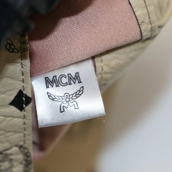 MCM Visetos Envelope Clutch - Beige - Picture 12 of 12